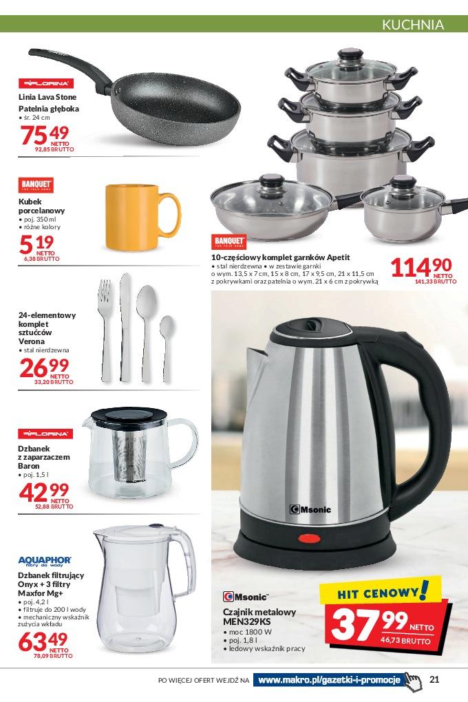 Gazetka promocyjna MAKRO str. 21