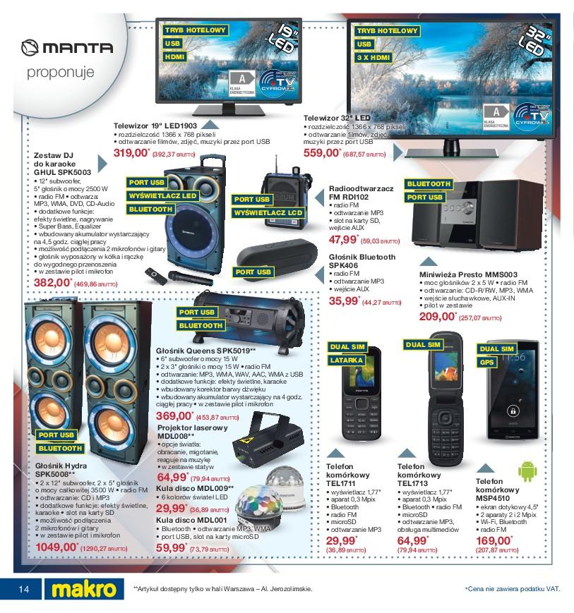 Gazetka promocyjna MAKRO str. 14
