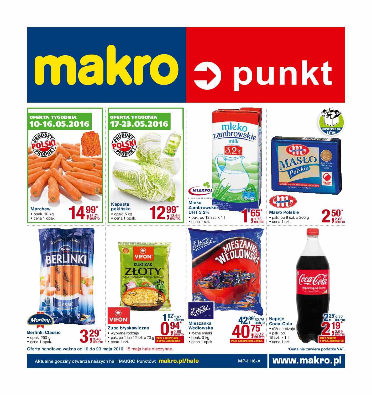 Gazetka promocyjna MAKRO str. 1