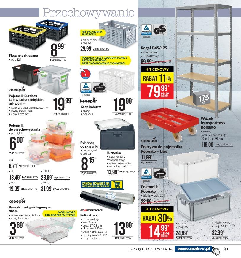 Gazetka promocyjna MAKRO str. 21