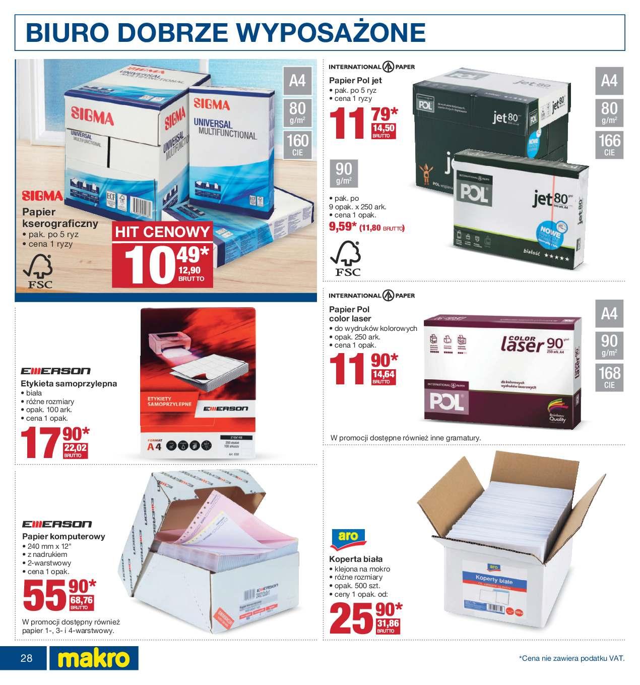 Gazetka promocyjna MAKRO str. 28
