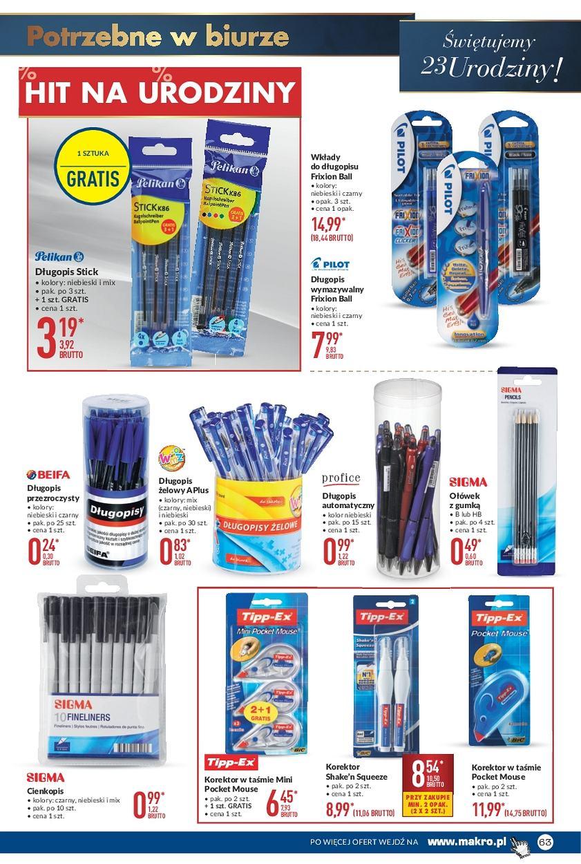 Gazetka promocyjna MAKRO str. 63